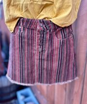 Super Cute Sky & Sparrow Corduroy Mini Skirt Size 0