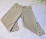 Patagonia Pataloha Wide Leg Cropped Pants Tan Size 8