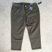 NWT super stretch with Lycra and genius fit technology skinny ankle pant