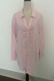 Southern Tide pink striped tunic