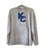 BrewCity Hoodie Sweatshirt Kansas City Beer Pouch Bottle Pocket Size Large L KC