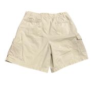 Vintage 90s  tan / cream hiking utility cargo shorts 🤍