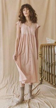 💕THE GREAT💕 The Flutter Lace Sleep Dress ~ Rose Dust Size 3 Large NWT