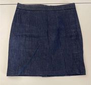 J. Crew denim skirt 6