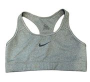 Nike  grey sports bra