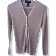 August Silk Knitted Cardigan Sweater