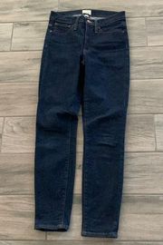 J crew 9” High rise toothpick jeans