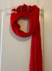 Free People Red Scarf