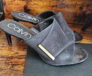 Carine leather mule sandals