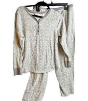 Charter Club Intimates gray loungewear pajama set size medium