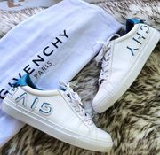 Givenchy Urban Street Reverse Logo Sneakers Low Top Leather