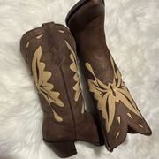 butterfly western boots size 7