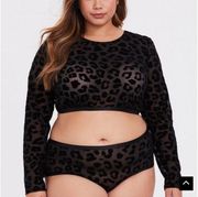 curves size 1 black half top b46