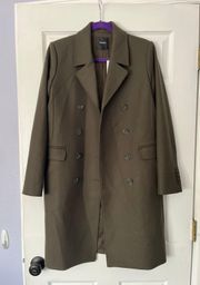 NWT  Tadrian Wool Blend Trench Coat Small