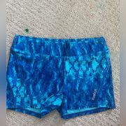 Reebok Blue  Snakeskin Spandex