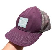 Columbia Womens Maroon Grey Live the Journey Trucker Style Snapback Hat