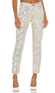 Grlfrnd Karolina High Rise Snake Jeans