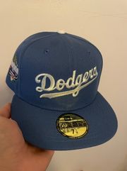 New Era Cap Myfitteds Los Angeles dodgers dodger stadium 2002 patch size 7 1/8 brand new