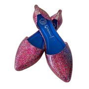 Jeffrey Campbell Havana Last Pink Jelly Love d’Orsay Flats Size 8