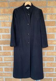 Fleurette Loro Piana Black Wool size 8