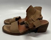 Chocolat Blu leather sandals size 37