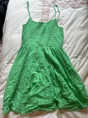 Green Mini Dress