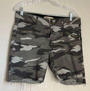 Democracy Camo cut off ab technology shorts 12