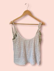 Macrame tank top Size M