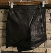 Wild Honey faux leather skirt