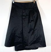 NWT Lane Bryant Black Pencil A-Line Skirt Size 28