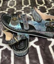 L’ Artiste by spring step women’s Sumacah slide sandals size 6.5/7(37)
