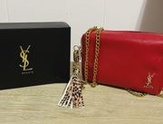 Yves Saint Laurent cosmetic Bag Pouch clutch Crossbody