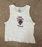 , White Tank Top