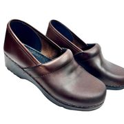 L.L. Bean Clogs Dark Brown Leather EU39