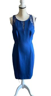 -STUNNING BLUE DRESS-SIZE 10