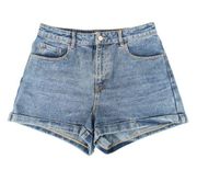 PacSun  Mom Short High-Rise Cuffed Denim Shorts - Women's Size 30