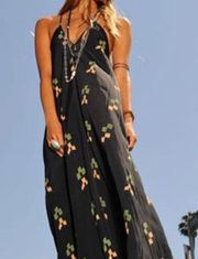 NWT Blu Moon Pharaoh Maxi Dress in Purple Size S