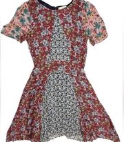 JOHNNY WAS JADE Sonny Mixed Floral Midi Dress NWT