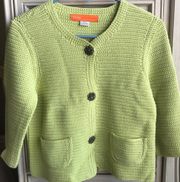Green Sweater Cardigan