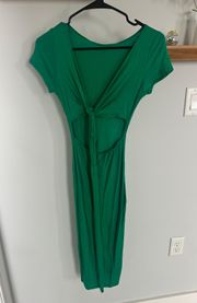 Green Cutout Dress