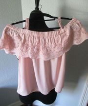 Jessica Simpson off the shoulder top - Size Medium