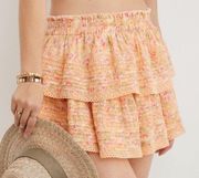 Aerie Rock N Ruffle Mini skirt