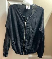 PPLA Distressed Zipup Shirt/Jacket