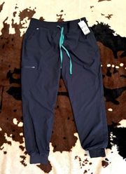 Figs FreeX Navy Blue Jogger Scrub Pants