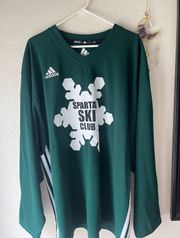 Adidas MSU ski jersey