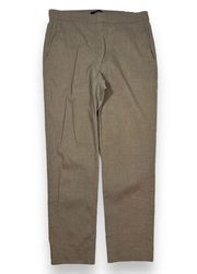 Theory Linen Blend Slim Leg Ankle Pants Womens 4