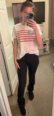 American Flag Graphic Tee