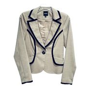 XOXO Blazer Khaki Peplum Jacket S