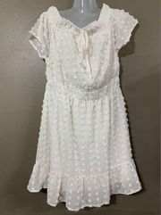 White Off Shoulder Dress