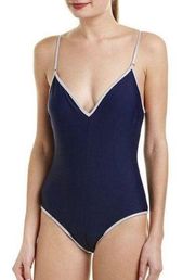 NWT Women's Sam Edelman Pop Solids Bathing Swim Suit One Piece Sz Small